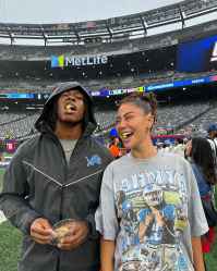 Detroit Lions Running Back Jahmyr Gibbs and Girlfriend Nicole Anderson's Relationship Timeline